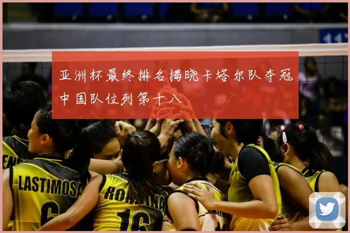 亚洲杯最终排名揭晓卡塔尔队夺冠中国队位列第十八